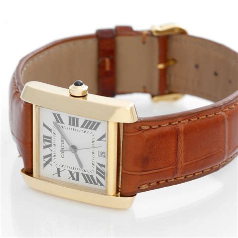 cartier tank francaise men's.